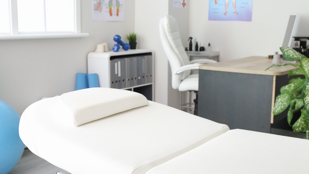 Weisbrod offers clean and safe facilities modern chiropractic clinic office in Tempe AZ providing personalized pain relief treatments